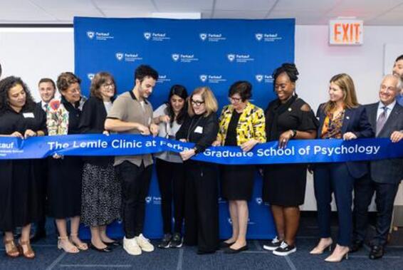 Lemle Clinic ribbon cutting